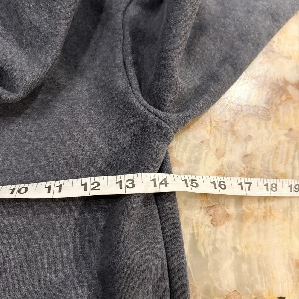 Jordan Boys Fleece Pullover Hoodie Jumpman Nike Air‎ Gray Youth L 8-10